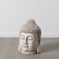 Sculpture Buda Gris Ethnique 45,5 x 45,5 x 64 cm