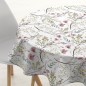 Nappe antitache Muaré 0120-342 Fleurs