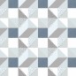 Nappe antitache Muaré 0318-124 100 x 250 cm Géométrique