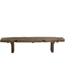 Banc Brut Recycle Bois Marron