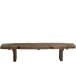 Banc brut recyclé en bois marron 190x38x46 cm Banc brut recyclé en bois marron 190x38x46 cm