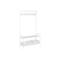 Meuble d'Entrée avec Tiroirs Home ESPRIT Blanc Métal 110 x 36 x 186 cm