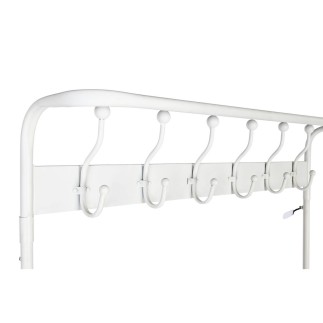Meuble d'Entrée avec Tiroirs Home ESPRIT Blanc Métal 110 x 36 x 186 cm