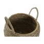 Panier décoratif DKD Home Decor Naturel Herbier marin Boho 40 x 40 x 30 cm