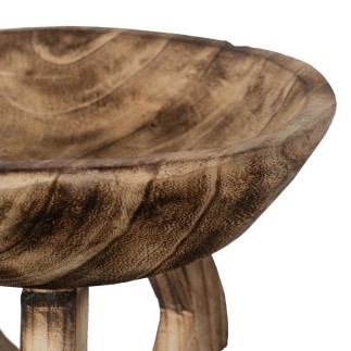 Centre de Table Beige 30 x 30 x 18 cm