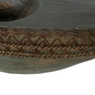 Centre de Table Marron Vert 98 x 14 x 16 cm