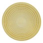 Centre de Table Jaune 40 x 40 x 7 cm