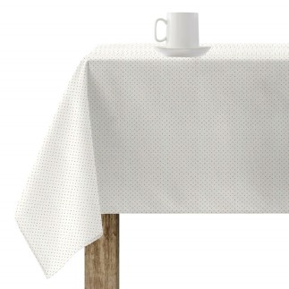 Nappe enduite antitache Mauré Dots Gold 140 x 140 cm