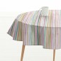 Nappe antitache Muaré Naiara 4-100 180 x 200 cm A rayures