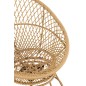 Fauteuil intérieur-extérieur en aluminium beige 88x92x100 cm Fauteuil intérieur-extérieur en aluminium beige 88x92x100 cm