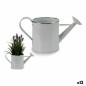 Regadera decorativa Metal Blanco Plateado (15,7 x 18 x 35,5 cm) (12 Unidades) Regadera decorativa Metal Blanco Plateado (15,7 x 18 x 35,5 cm) (12 Unidades)