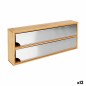 Portarrollos de Cocina Quttin Bambú Aluminio 33,5 x 13 x 5,5 cm (12 Unidades)