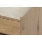Mesita de Noche Home ESPRIT Roble Madera MDF 50 x 40 x 40 cm