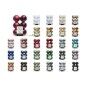 Palle di Natale Decoris 12 Unità Argento Argento Plastica Ø 6 cm