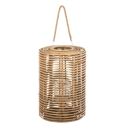 Lanterna sospesa in rattan 50*34 cm