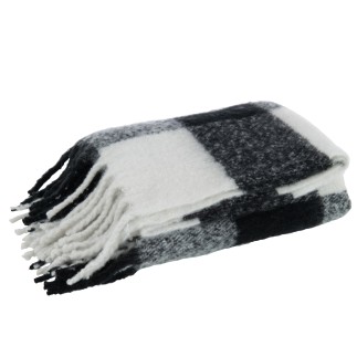 Plaid en textile multicouleur 127x152x1 cm