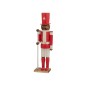 Casse noisette en bois rouge 31x32x102 cm Casse noisette en bois rouge 31x32x102 cm
