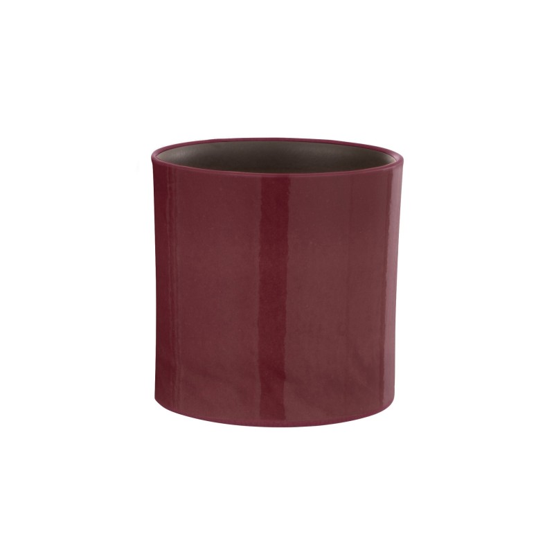 Vaso di fiori in ceramica fucsia 14,5x14,5x14,5 cm Vaso di fiori in ceramica fucsia 14,5x14,5x14,5 cm