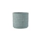 Cache-pot en céramique bleu 14x14x13 cm Cache-pot en céramique bleu 14x14x13 cm