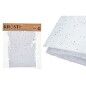 Accesoires pour crèche de Noël Tapis Blanc 50 x 0,01 x 50 cm (24 Unités)