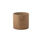 Macetero cerámica beige 18 x 18 x 17 cm Macetero cerámica beige 18 x 18 x 17 cm