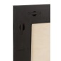 Espelho quadrado em vidro preto 80,5 x 3,5 x 80,5 cm Espelho quadrado em vidro preto 80,5 x 3,5 x 80,5 cm