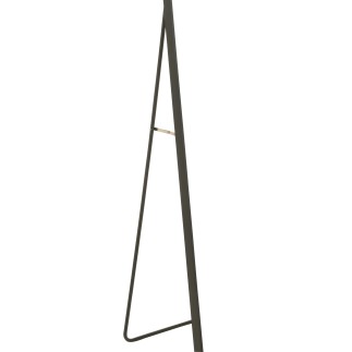 Espejo de pie de cristal negro, 50 x 150 cm
