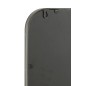 Espelho retangular em metal preto 120x3x40 cm Espelho retangular em metal preto 120x3x40 cm