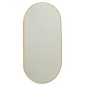Miroir ovale en verre or 50x100 cm Miroir ovale en verre or 50x100 cm
