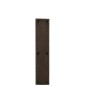 Espelho de parede em madeira castanha 120x24x5 cm Espelho de parede em madeira castanha 120x24x5 cm