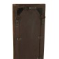 Espelho de parede em madeira castanha 120x24x5 cm Espelho de parede em madeira castanha 120x24x5 cm