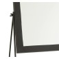 Espelho quadrado com suporte em metal preto 34x20x47cm Espelho quadrado com suporte em metal preto 34x20x47cm