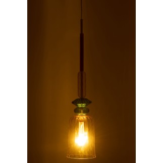Suspension en verre multicouleur 16x16x160 cm