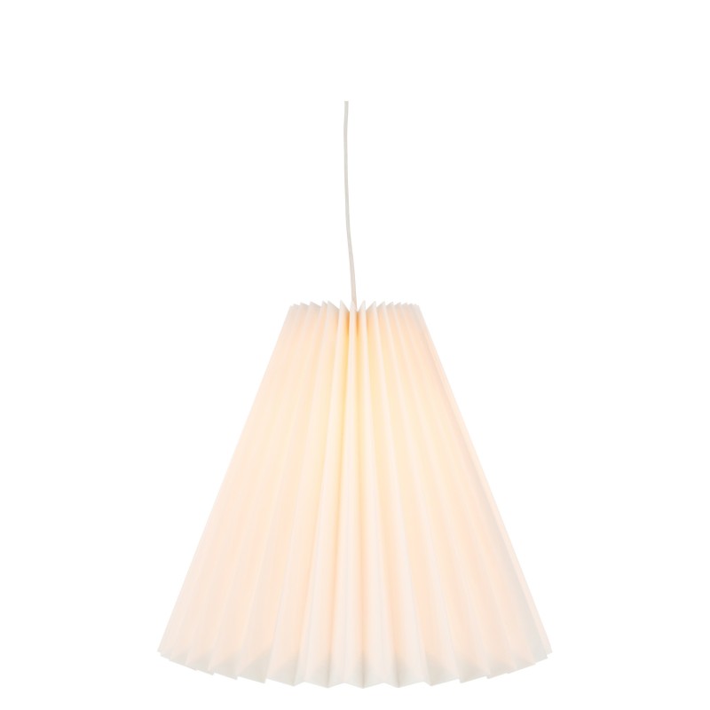 Lampe suspendue accordéon en papier blanc 37x37x29 cm Lampe suspendue accordéon en papier blanc 37x37x29 cm