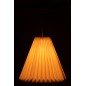 Lampada a sospensione a fisarmonica in carta bianca 37x37x29 cm