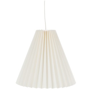 Lampe suspendue accordéon en papier blanc 37x37x29 cm