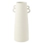 Vase en céramique blanche avec anses 20*17*44cm