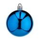 Lot de boules de Noël Bleu Plastique (12 Unités)