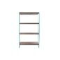 Estantería DKD Home Decor Marrón oscuro Cristal Nogal Madera MDF 80 x 40 x 150 cm (1)
