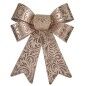 Lien Décorations de Noël Bronze PVC 15 x 4 x 16 cm (12 Unités)