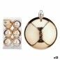 Set di palline di Natale color champagne in plastica Ø 7 cm (12 unità)