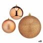 Set de Bolas de Navidad Cobre Plástico 10 x 10 x 60 cm (12 Unidades)