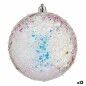 Set de Bolas de Navidad Plateado 10 cm (12 Unidades)