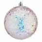 Lot de boules de Noël Argenté 10 cm (12 Unités)