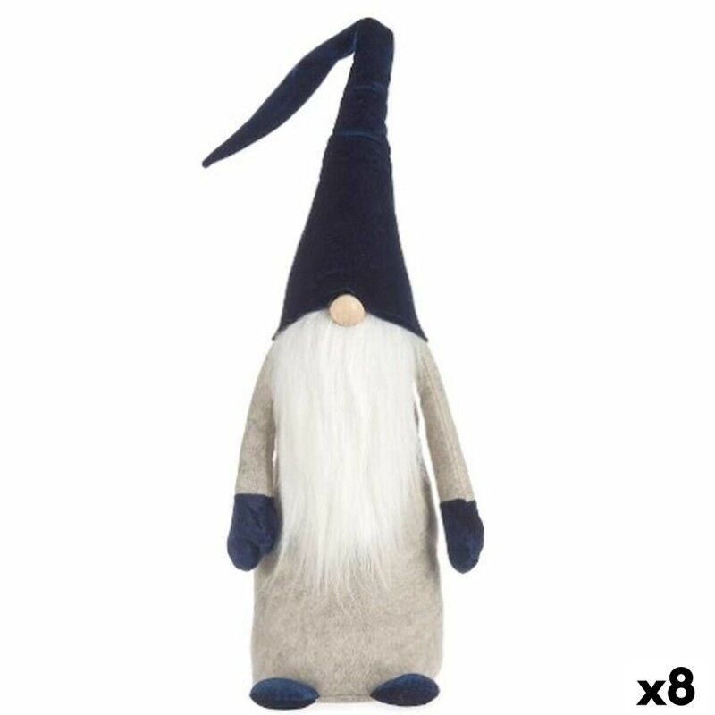 Figurine Décorative Gnome Bleu Blanc Gris Polyester Bois Sable 20 x 100 x 25 cm (8 Unités) Figurine Décorative Gnome Bleu Blanc Gris Polyester Bois Sable 20 x 100 x 25 cm (8 Unités)