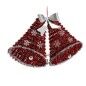 Décorations de Noël Pendentif Cloches guirlande Lumière LED Blanc Rouge 52 x 31,5 x 7,5 cm (12 Unités) Décorations de Noël Pendentif Cloches guirlande Lumière LED Blanc Rouge 52 x 31,5 x 7,5 cm (12 Unités)