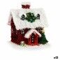 Figurine Décorative Maison guirlande Blanc Rouge polypropylène PET 19 x 24,5 x 19 cm (12 Unités) Figurine Décorative Maison guirlande Blanc Rouge polypropylène PET 19 x 24,5 x 19 cm (12 Unités)