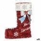 Figurine Décorative Chaussette de Noël guirlande Blanc Rouge polypropylène PET 18 x 23 x 8 cm (12 Unités) Figurine Décorative Chaussette de Noël guirlande Blanc Rouge polypropylène PET 18 x 23 x 8 cm (12 Unités)