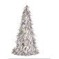 Figura Decorativa Árbol de Navidad Espumillón Plateado Polipropileno PET 24 x 46 x 24 cm (24 Unidades) Figura Decorativa Árbol de Navidad Espumillón Plateado Polipropileno PET 24 x 46 x 24 cm (24 Unidades)