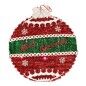 Décorations de Noël Pendentif Boule de Noël guirlande Lumière LED Blanc Rouge polypropylène PET 40 x 5,5 x 40 cm (12 Unités) Décorations de Noël Pendentif Boule de Noël guirlande Lumière LED Blanc Rouge polypropylène PET 40 x 5,5 x 40 cm (12 Unités)